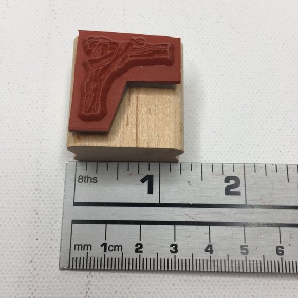 Stampin' Up 1998 Corners Rubber Stamp Set Scrapbooking Album Craft Quilt Ribbon - Picture 6 of 6